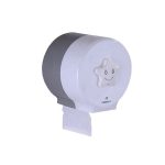 Toilet roll dispenser plastic