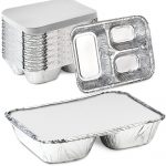 Aluminum Three Comp Containers